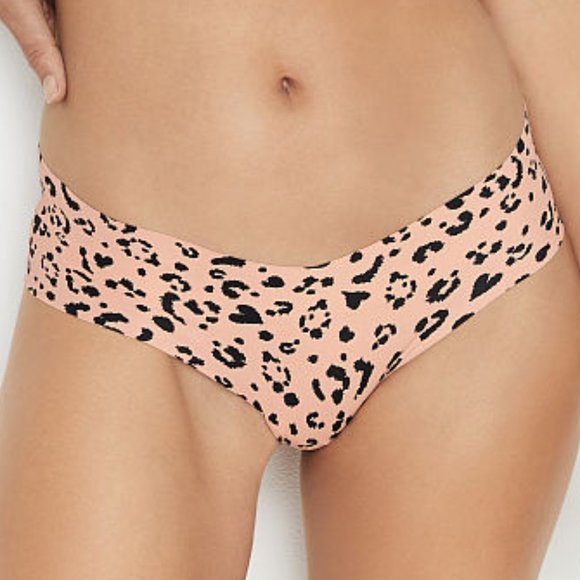 VS Cheeky Leopard No-Show NWT XL - Picture 6 of 10